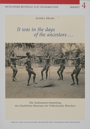 Buchcover zu "Die Andamanen-Sammlung des Staatlichen Museums für Völkerkunde München"